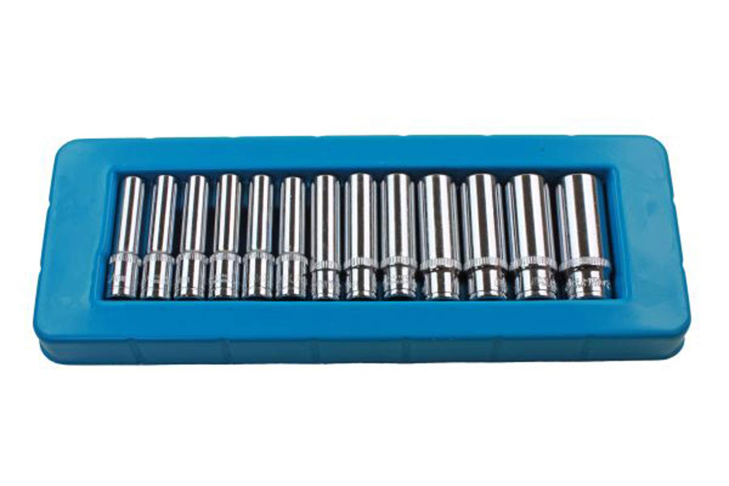 US PRO B1388 - Juego de 13 llaves de vaso hexagonales individuales de 1/4 pulgadas (4-14 mm)