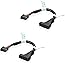 SIENOC USB 3.0 20 Pin Male to USB 2.0 9 Pin Motherboard Female Housing Cable Pack of 2