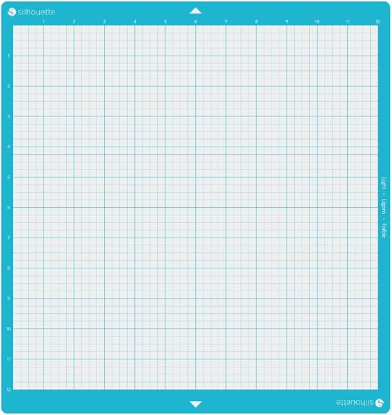 Silhouette CAMEO Light Hold Cutting Mat for Scrapbooking, Black