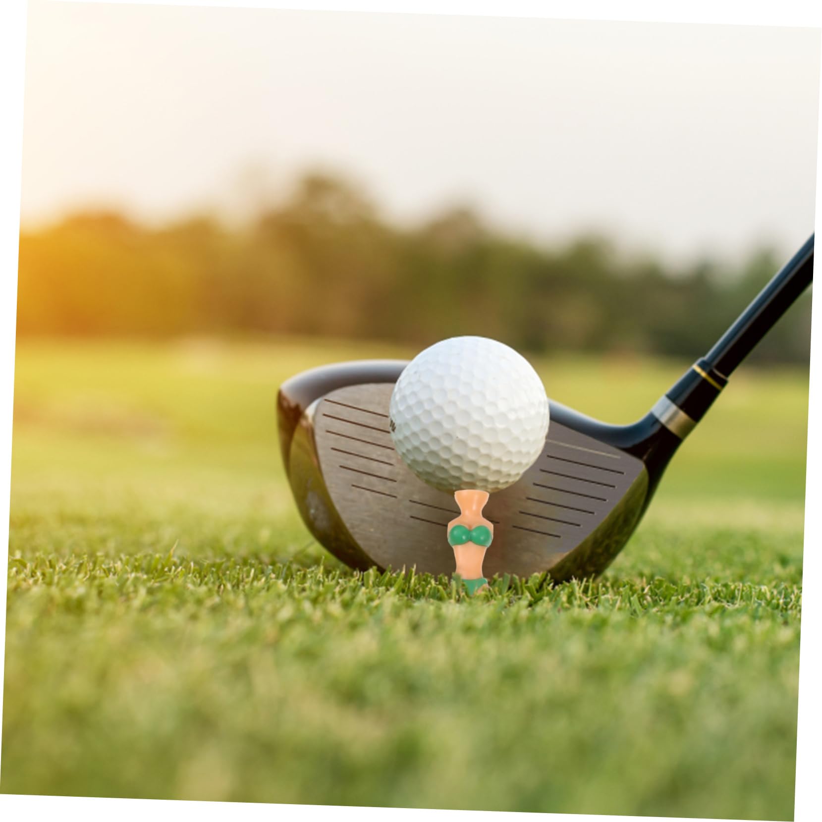 Sosoport Modelo De Balón Tees De Golf Divertidos Camiseta De Golf Suministros para Fiestas De Golf Chica Camisetas De Golf Camisetas De Plástico para Golfs El Plastico