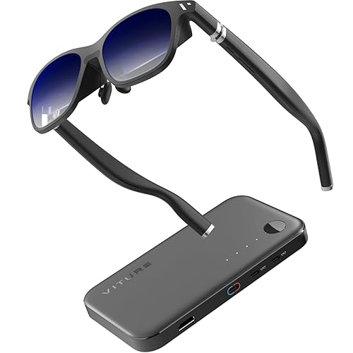 VITURE Un paquete de muelle gafas XRAR y base móvil, compatible con Nintendo Switch, Switch OLED, dispositivos de mano, Fire TV, Chromecast, juego