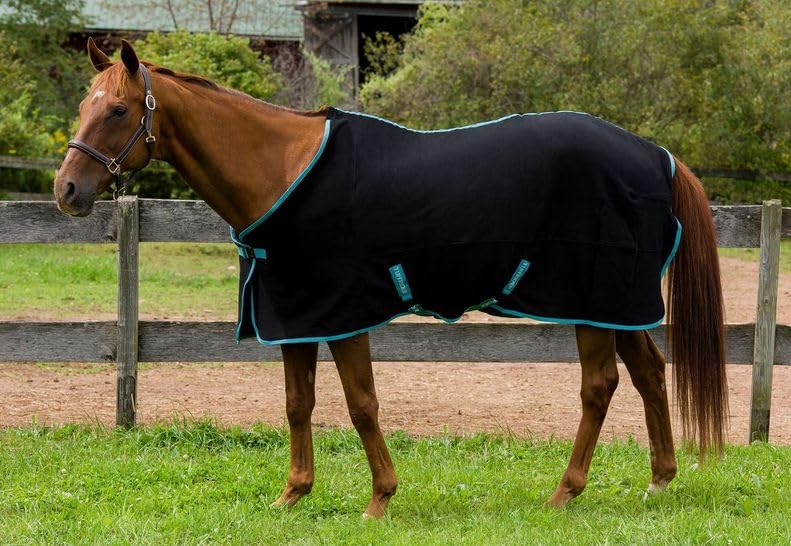 Image of TUFFRIDER Cooler Horse Sheet, Black, 84-in