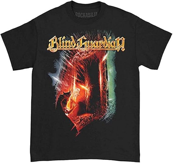 Amazon Blind Guardian ブラインドガーディアン Demon 15 Tour Dates バックプリントあり Tシャツ メンズ 公式 オフィシャル Tシャツ カットソー 通販