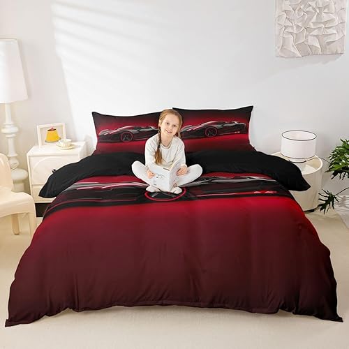 Miniatura 48 de Erosebridal Funda de edredón de arco iris para niñas, diseño de sol y estrellas, tamaño individual, para niños y niños, estilo de dibujos animados