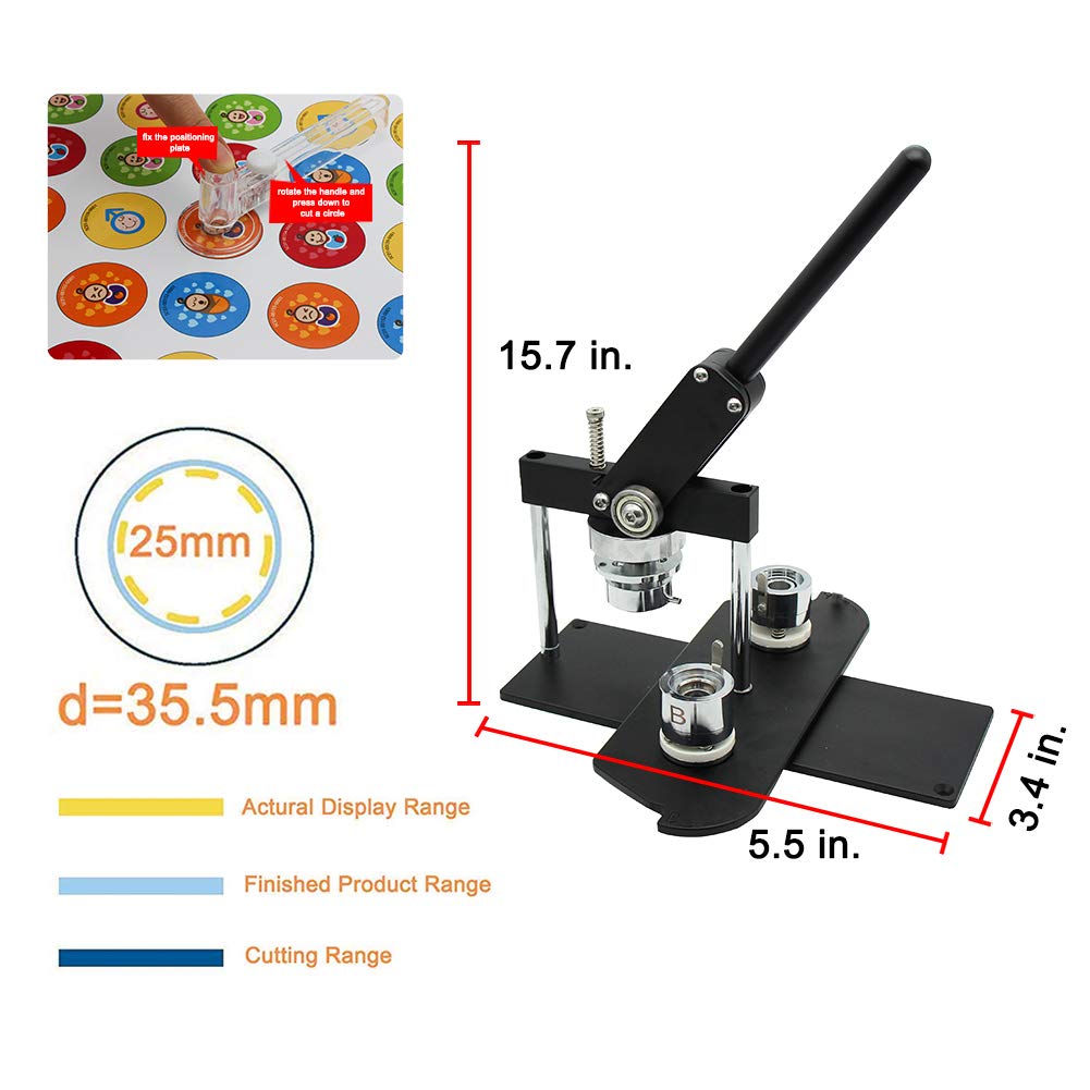 Button Maker Machine - Make Custom Buttons! -6