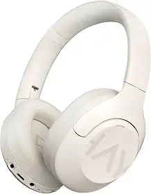 HAYLOU S30 Fones de Ouvido Bluetooth com Cancelamento de Ruído Ativo, Over-Ear Headphones Dobrável e Até 80 horas de bateria para Treino, Academia, Trabalho