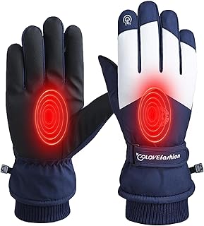 [INEOUT] スキー用手袋 スキーグローブ レディース 防寒手袋 防水 タッチパネル対応 スノーボードグローブ 防寒グローブ スポーツグローブ 防風 防寒 滑り止め 紛失予防 保温 厚手 通気性クライミング 除雪 アウトドア 登山 フリーサイズ 冬用スキーグローブ レデイーズ 冬用