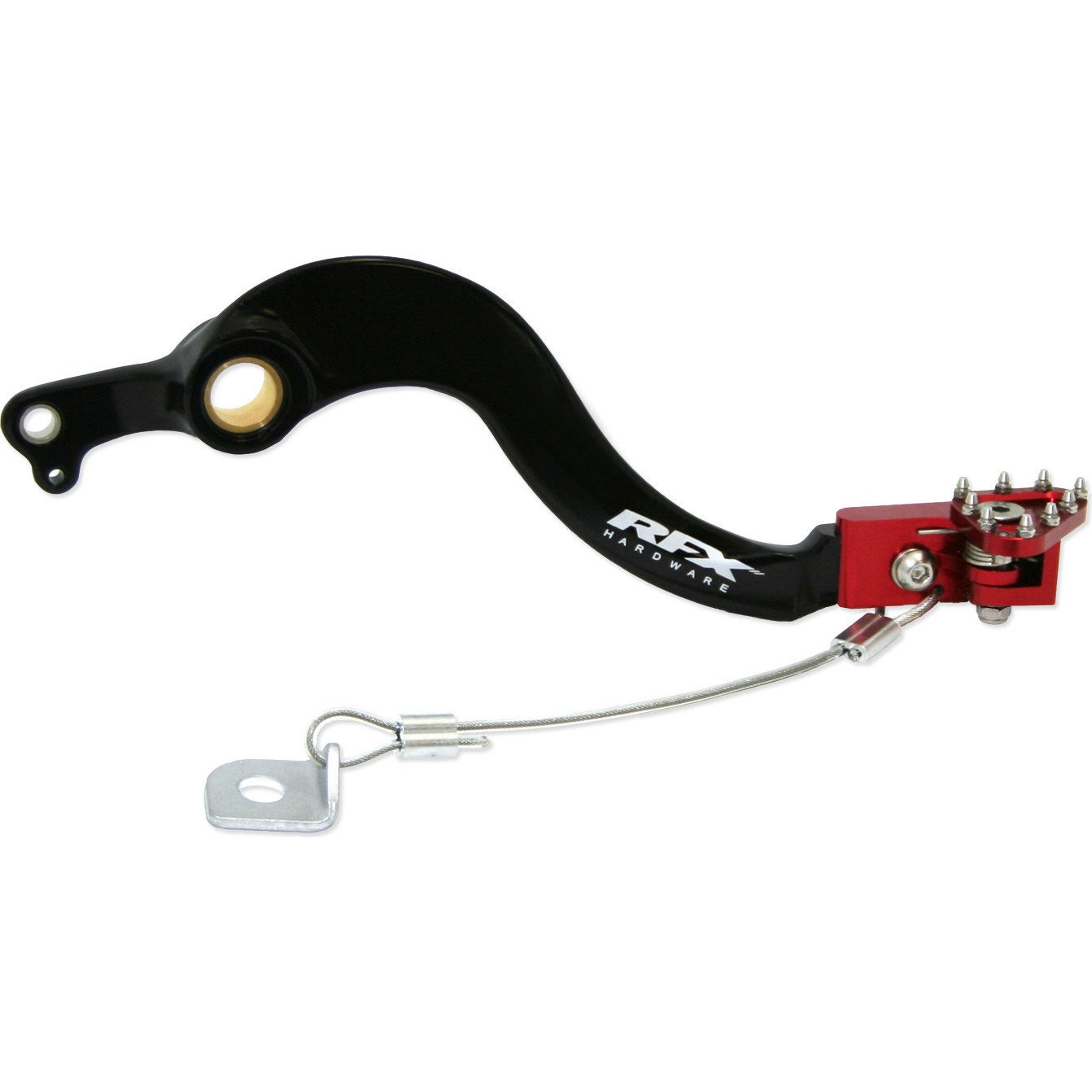 RFX fxrb 10100 99rd Flex punta Pedal de freno trasero HONDA CRF250 04 – 09, rojo