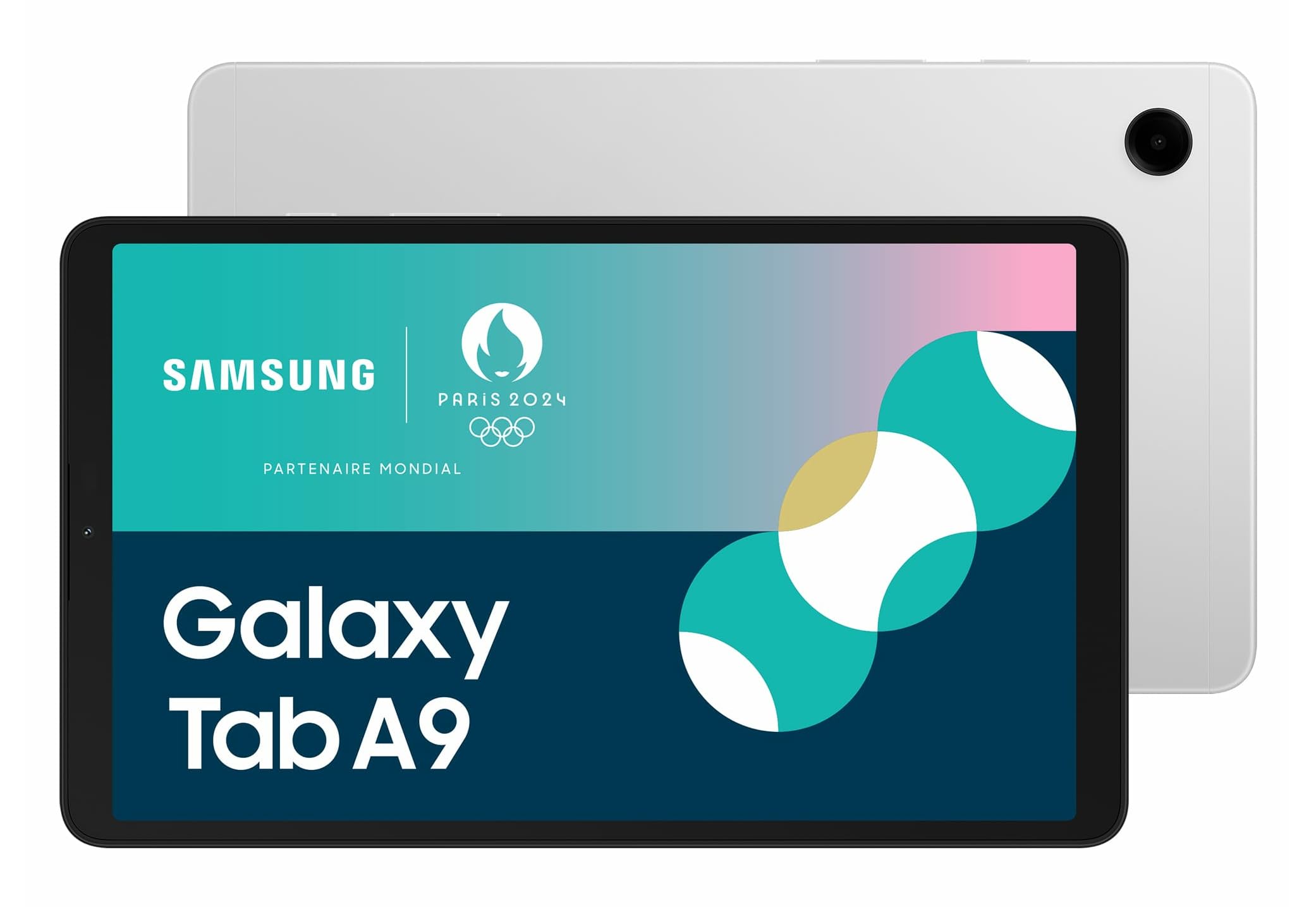SAMSUNG Tablette Tactile Galaxy Tab A9 8.7" 128 Go WiFi Argent