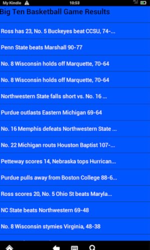 Michigan Basketball News(Kindle Tablet Edition)