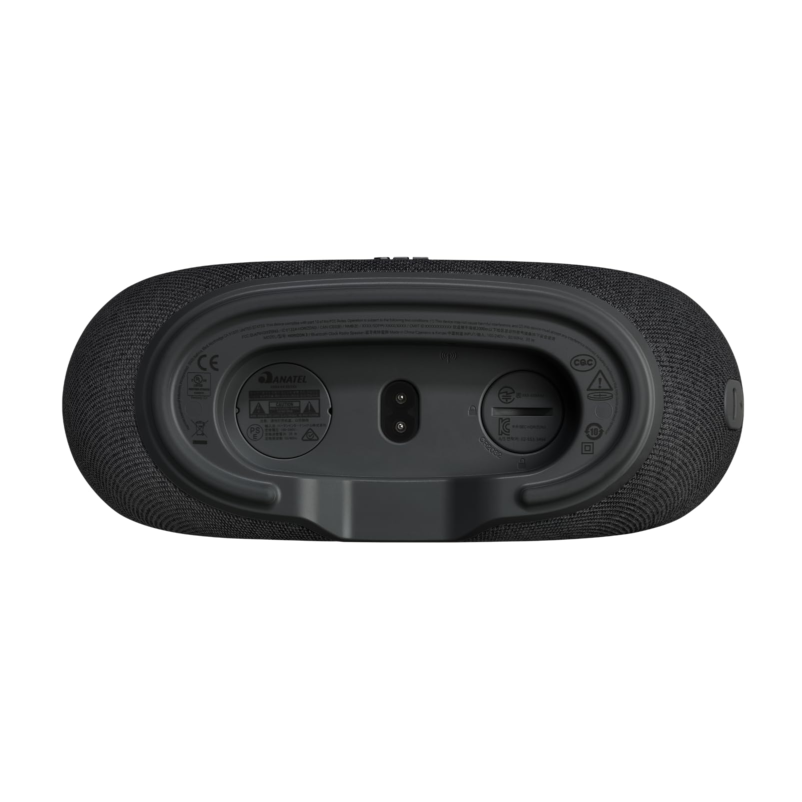 JBL Horizon 3, głośnik Bluetooth z zegarem i radiem DAB+/FM, alarm z efektem wschodu słońca, ładowanie przez USB-C, akumulator i zasilanie sieciowe, dźwięk JBL Pro, czarny | Dźwięk JBL Pro, Bluetooth 5.3, alarm z efektem świtu, światło otoczenia, USB‑C