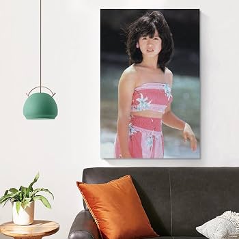 Amazon.co.jp: 中森明菜水着セクシー写真絵画ポスター ウォールアート