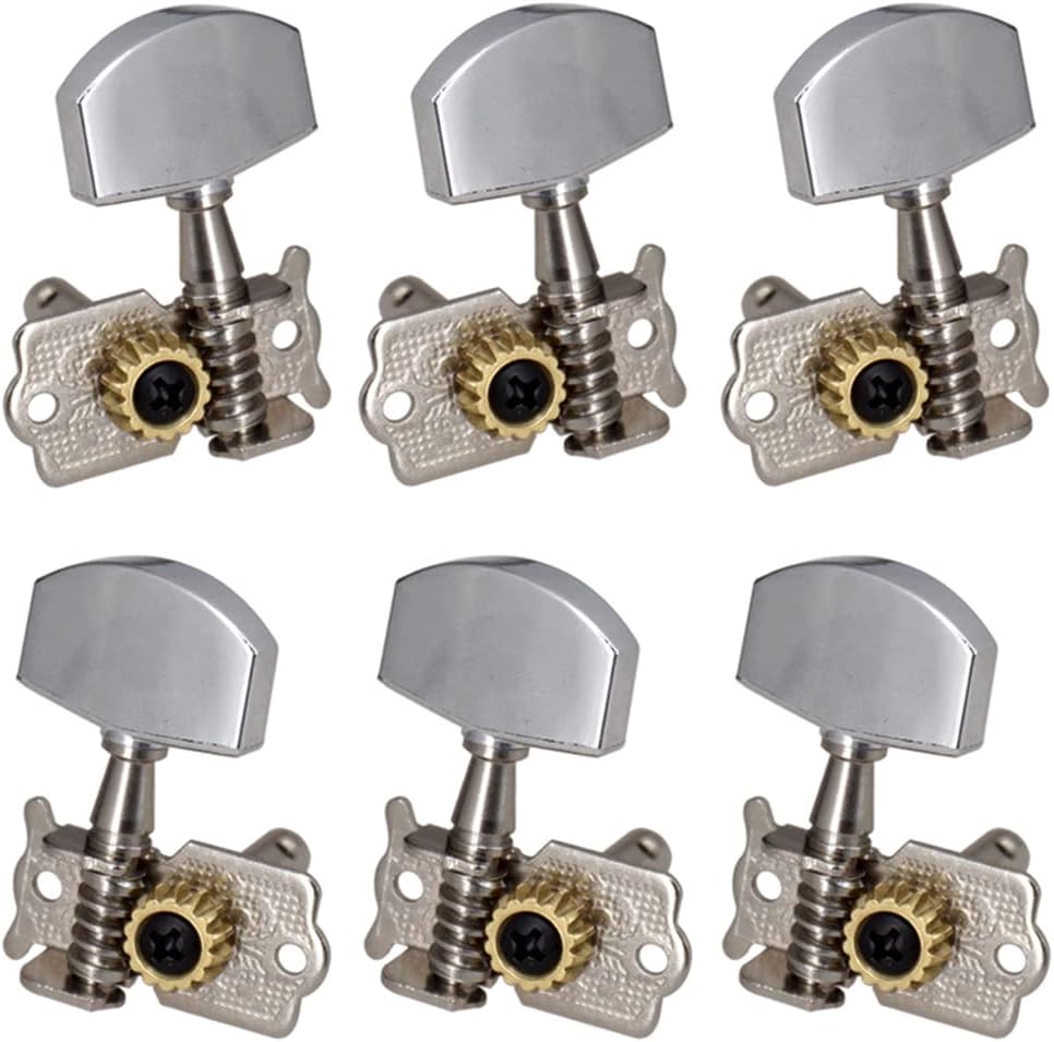 6pcs Acoustic Guitar 3L 3R Open String Button Tuning Key