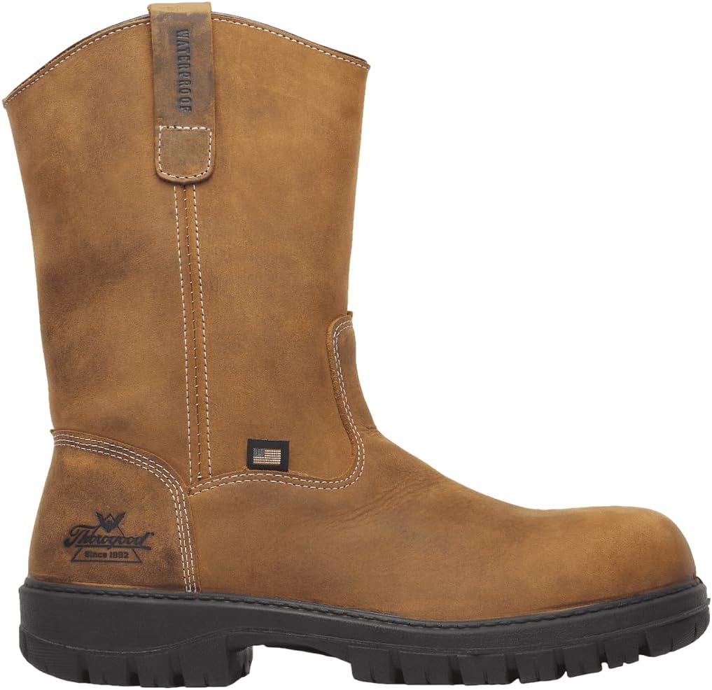 Thorogood Genesis Series - WP 11" Nano Round Toe