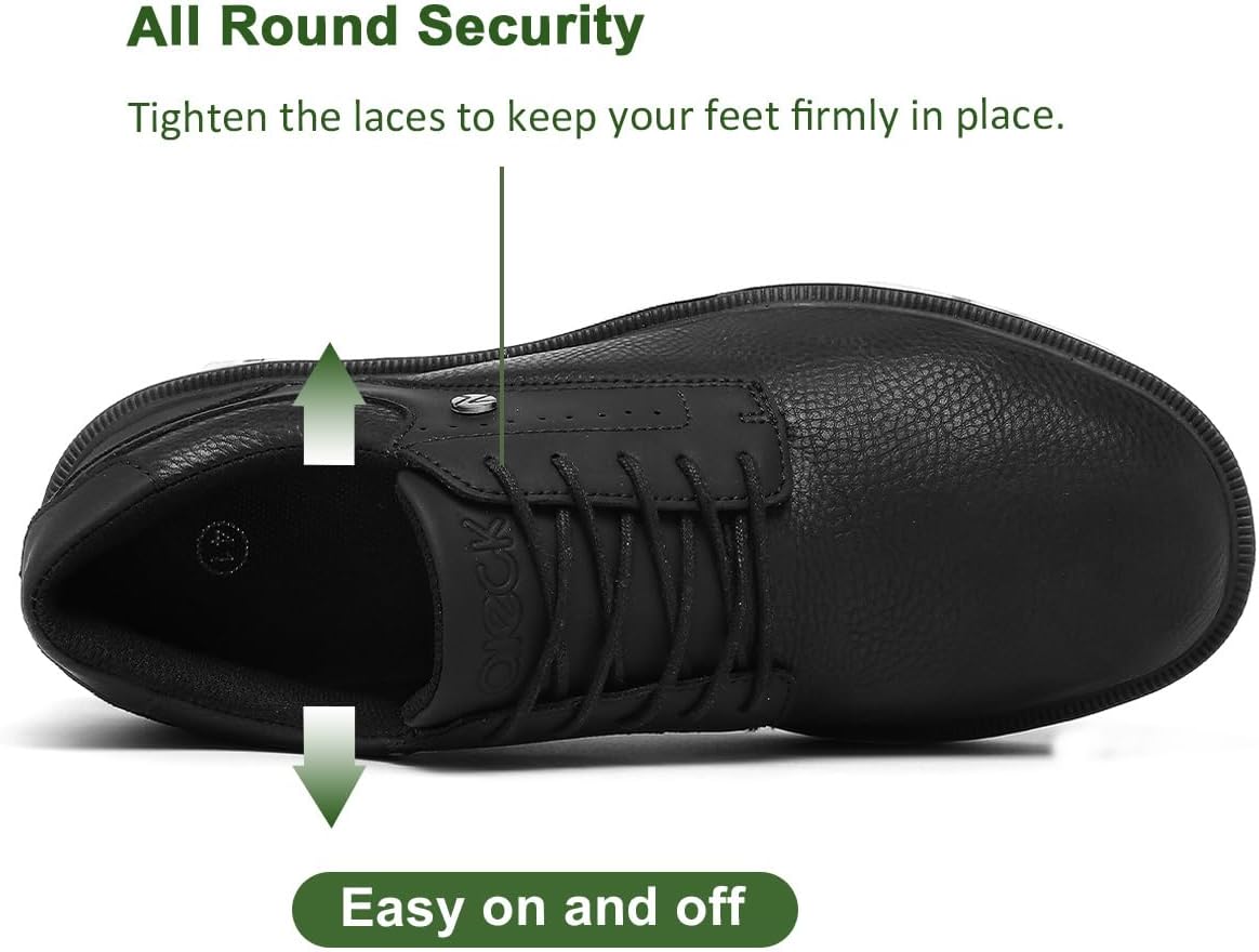 ULTIANT Mens Golf Shoes Traditions Spikeless Size 7.5-13.5 - Image 6