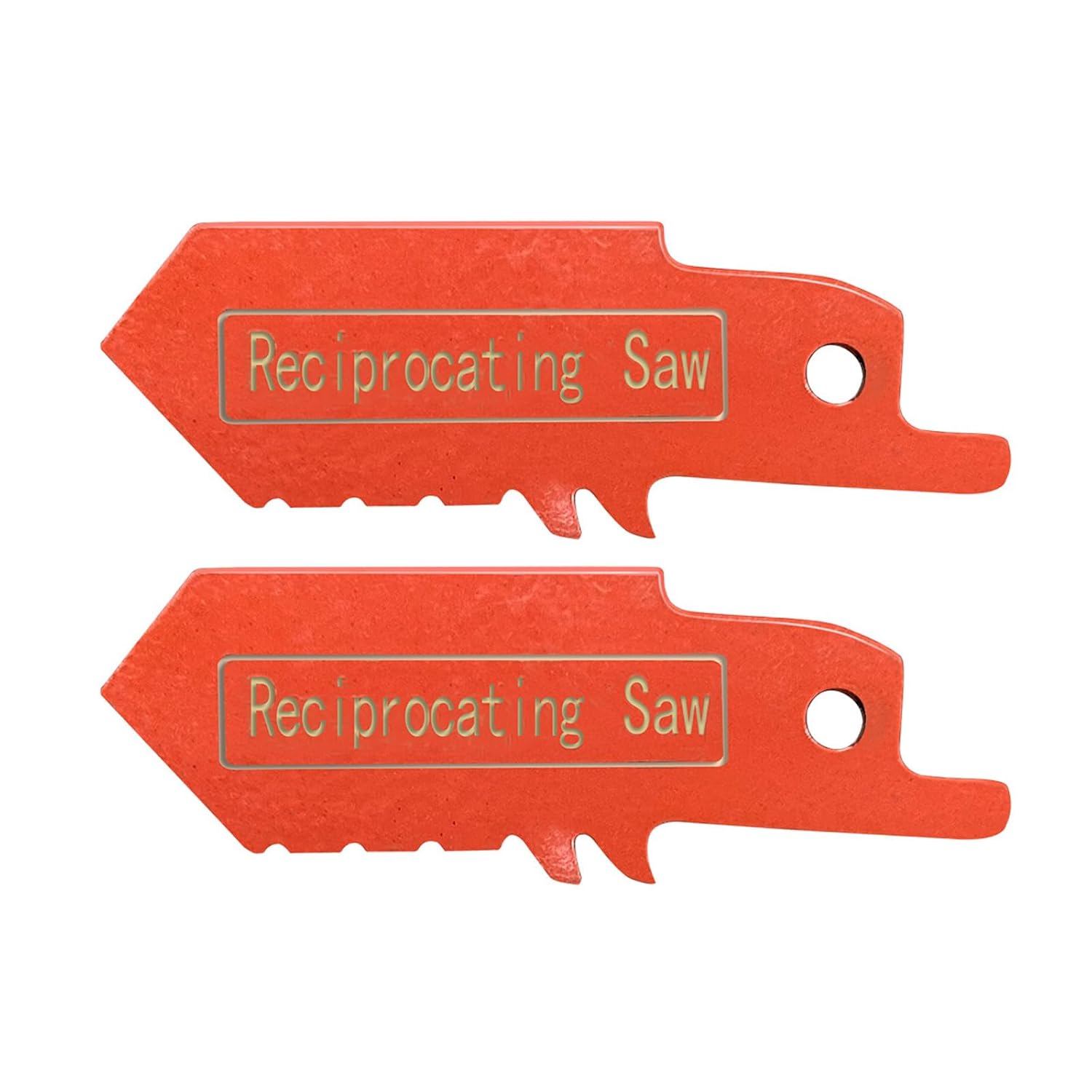 Verplexter 2-Pack Reciprocating Saw Blades for Drywall & Plaster - Dust-Reducing, Universal Fit Milwaukee DeWalt Makita