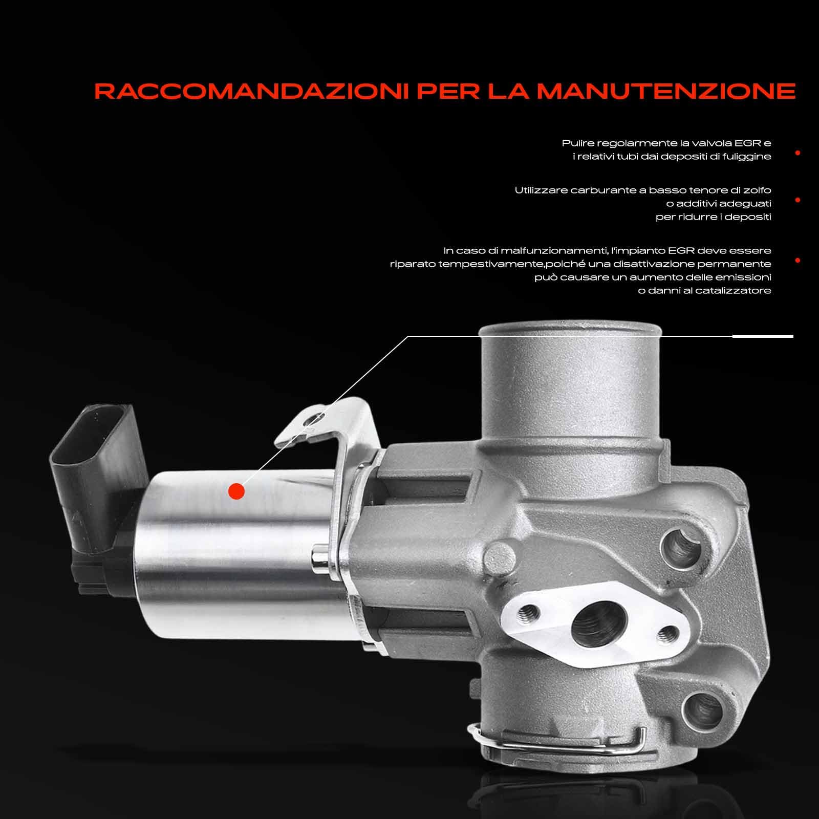 Frankberg Valvola EGR Compatibile con Fortwo Coupé 450 0.8 CDI Fortwo Cabrio 450 0.8 CDI Cabrio 450 0.8 CDI City-Coupé 450 0.8 CDI Replace# 6600901054,A6600900054