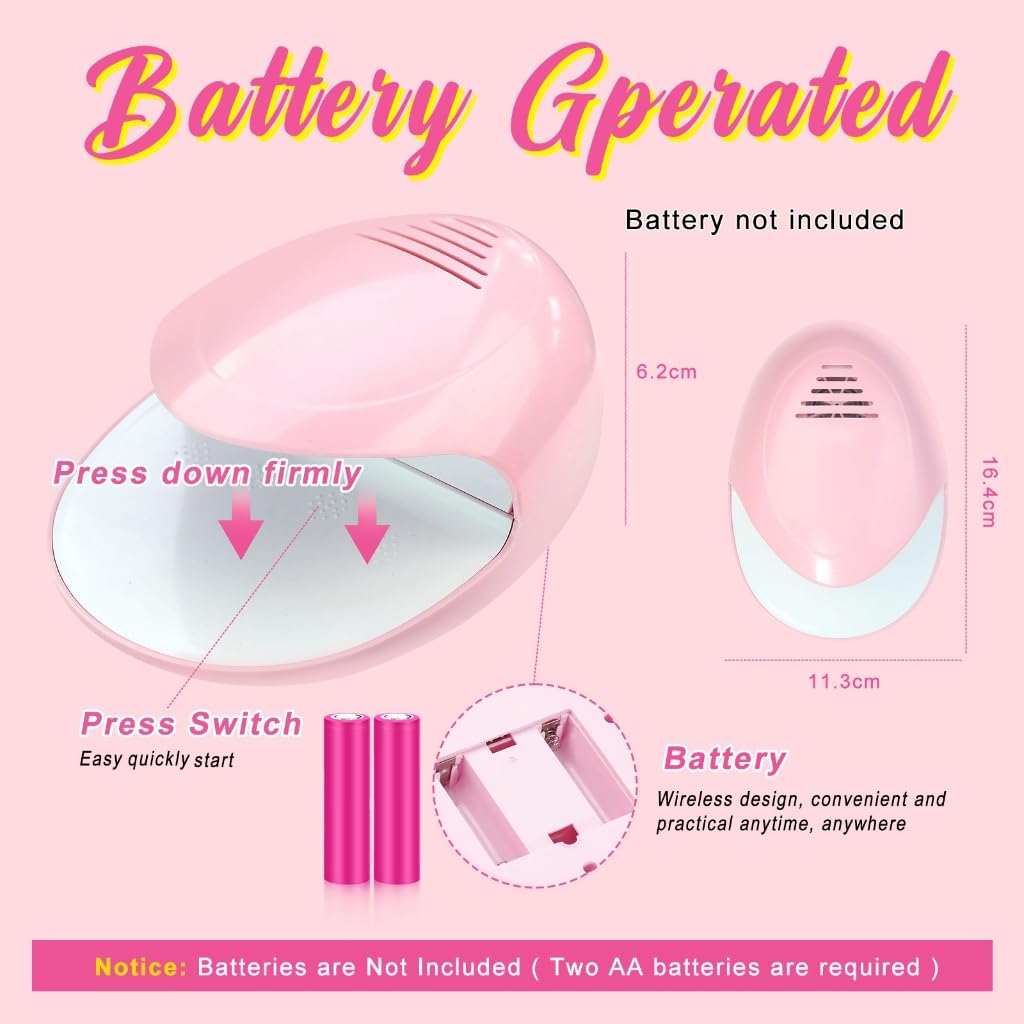 Travel Friendly Nail Dryer For Women Girls Unique Quick And Easy Nail Care