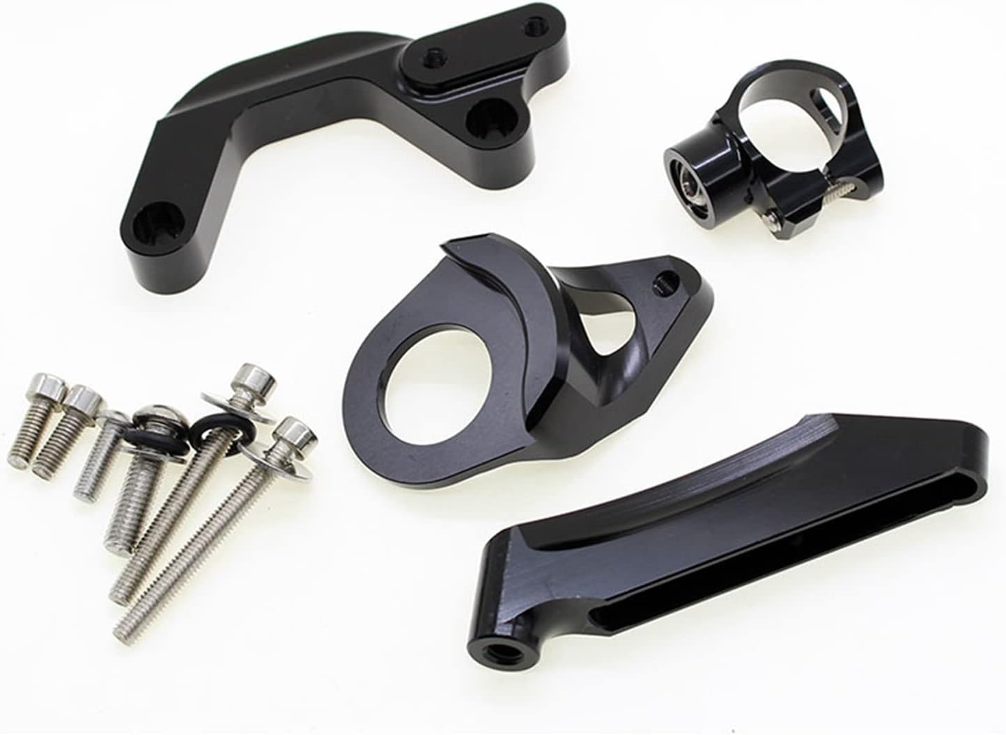 Fit For GSXR1000 GSXR 1000 2009 2010 2011 2012 2013 2014 2015 K9 CNC Motorcycle Steering Damper Stabilizer Buffer Control Bar with Mounting Bracket Support Kit Full Set