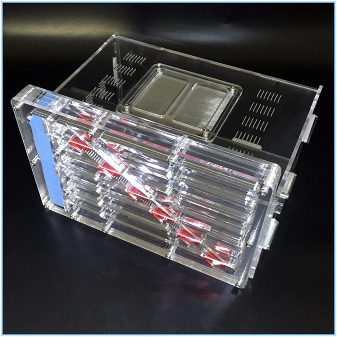 YKLL Ant Farm DIY Ant Nest with Feeding Area Ant Farm Acryl Insect House Ant Nests to Observe Live Ant Habitat Villa Pet Mania for House Ants (Color : A)