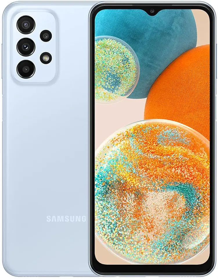Samsung Galaxy A23 128GB 5G Wi-Fi Tela 6.6'' Dual Chip 4GB RAM Câmera Quádrupla + Selfie 8MP Bateria de 5000mAh - Azul (Recondicionado)