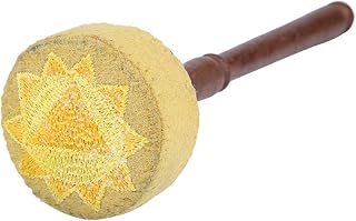 Singing Bowl Mallet for Striker Buddhism Short for Mallet Sound Stick Hard Wood Felted Nepalese Accessories Tibetan Needles (#3)