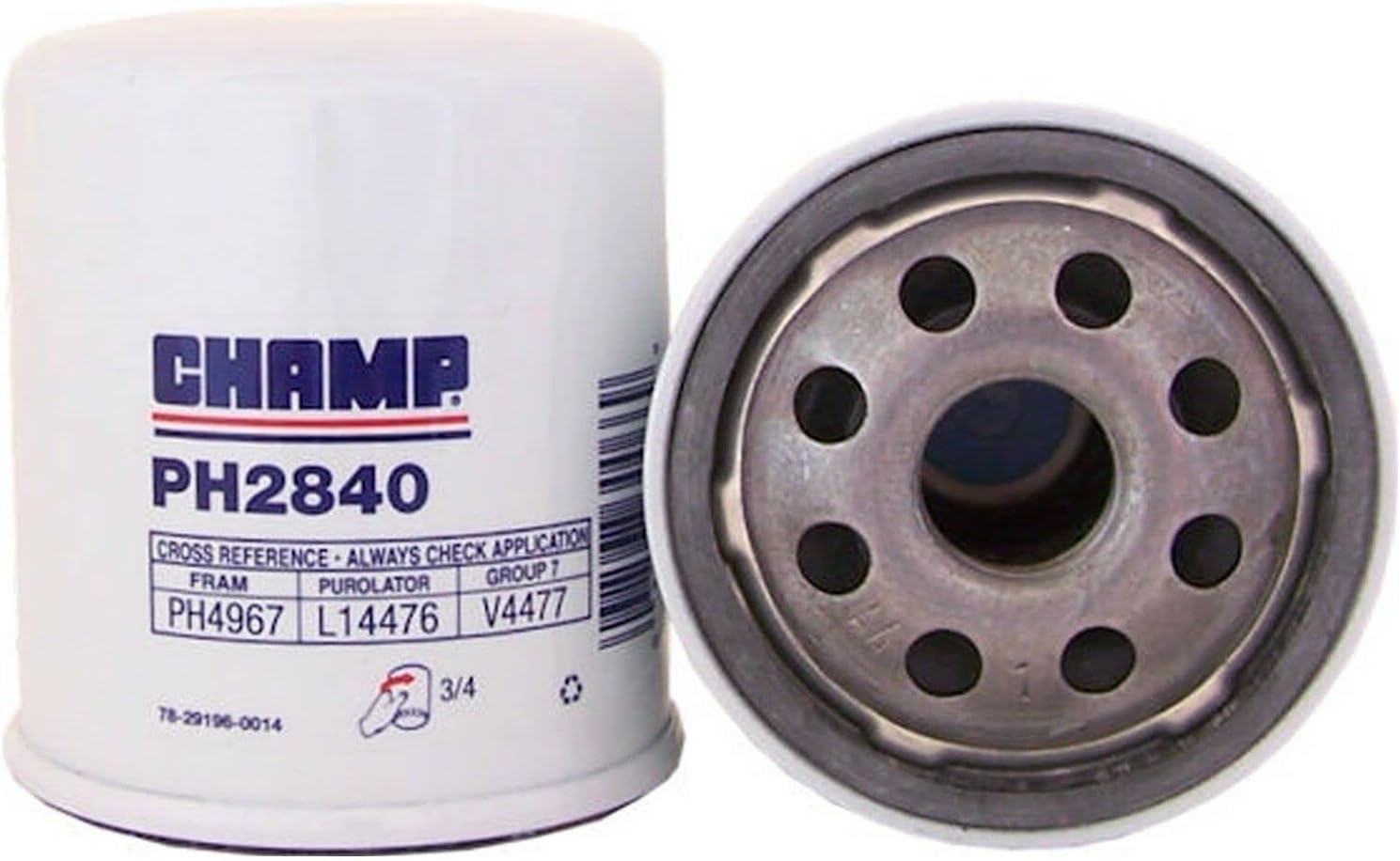Champ Labs PH2840B Oil Filter, Pack of 1 Automotive
