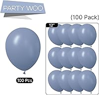 Vista 237 de PartyWoo Nude Balloons 100pcs 12 Inch Apricot Boho Fall Neutral Latex Helium Balloons for Graduation Wedding Anniversary Birthday Boy Baby Shower