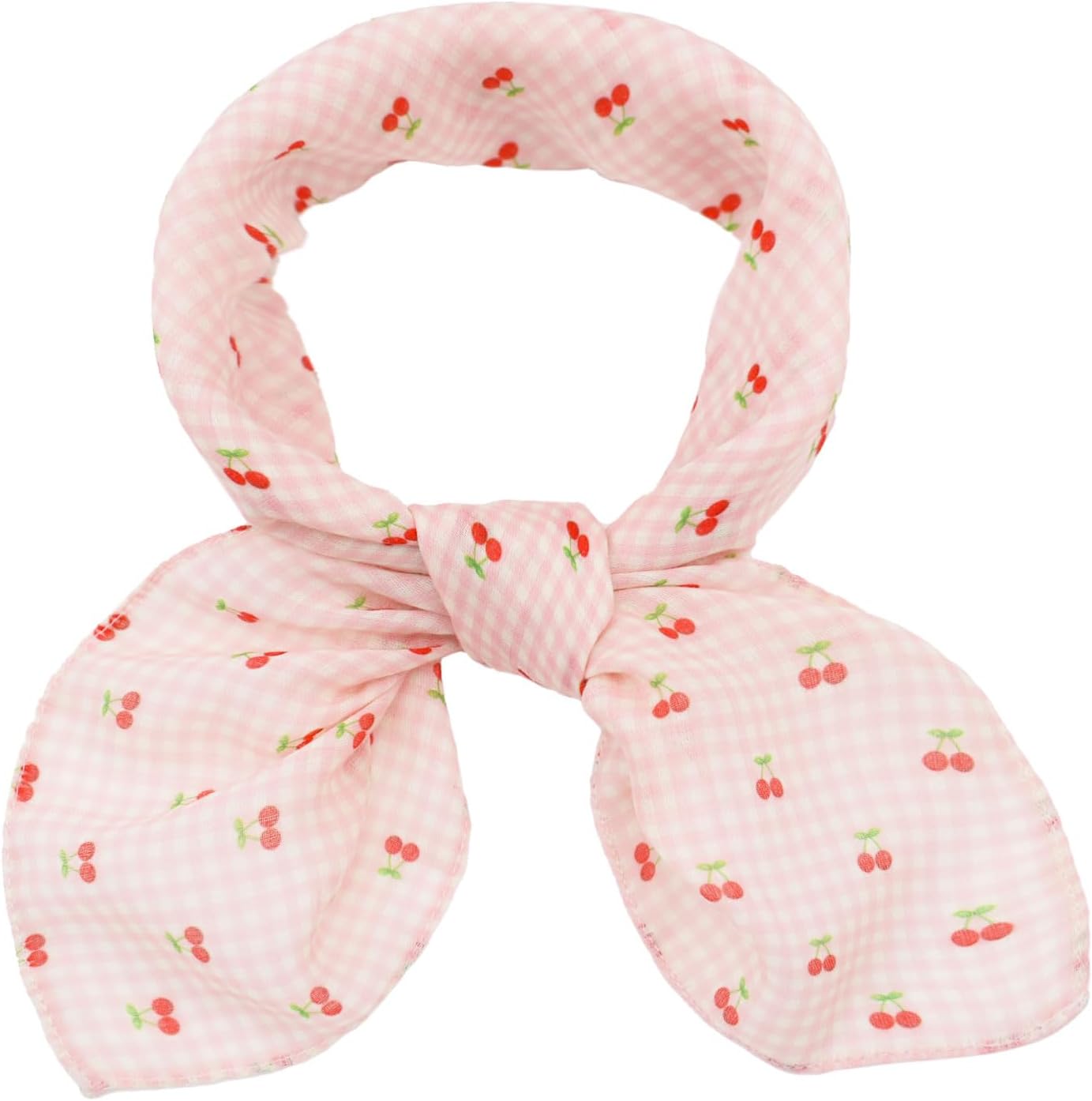 Square Satin Head Scarf for Women Silk Feeling Cotton Scarf Hair Bandana Neck Scarf for Girls