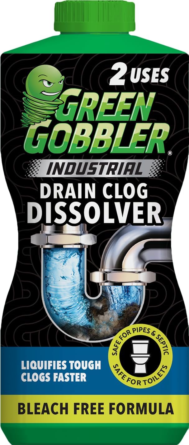 Green Gobbler Removedor de Grasa y Cabello para Drenajes