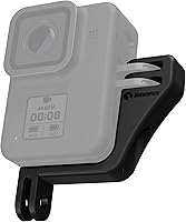 Vista 1 de Soporte vertical para GoPro Hero 12 11 10 9 8 7 6 5 4, DJI Osmo Action Vertical Frame Cámara Montaje vertical, adaptador vertical VRT