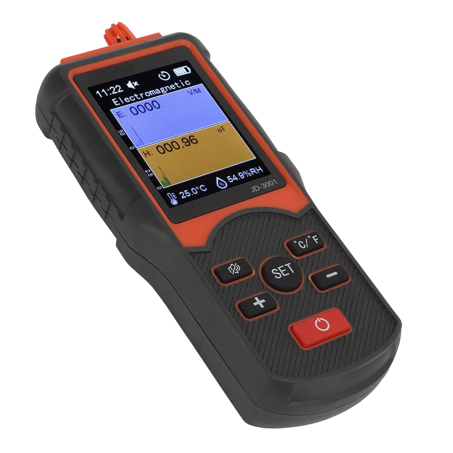 Counter JD‑3001 Marble Counter, X Tester Detector ABS Housing X Tester Multifunctional Radioactive Detector for Nuclear Radiation Electromagnetic Radiation