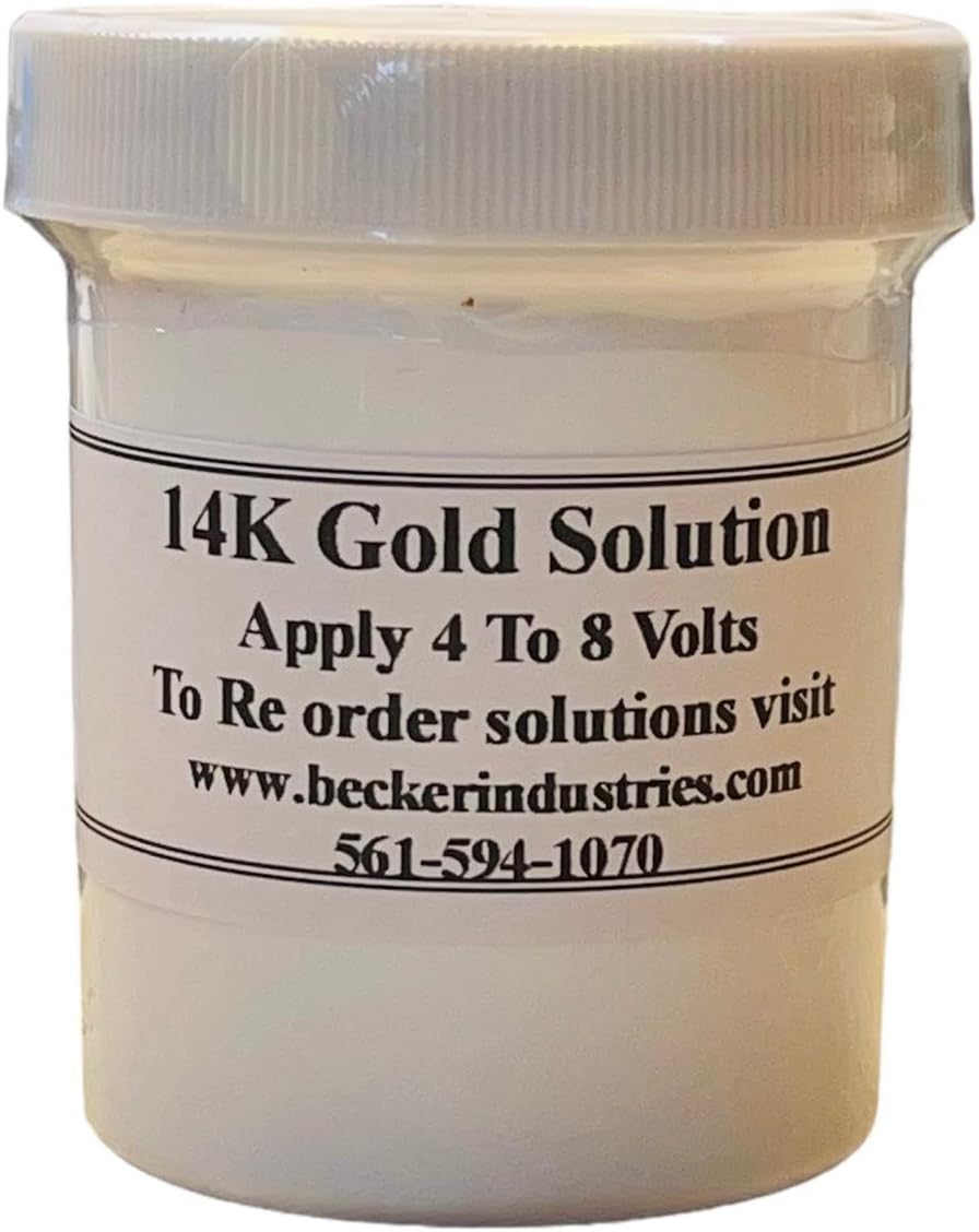 14K Gold Solution for Electroplating