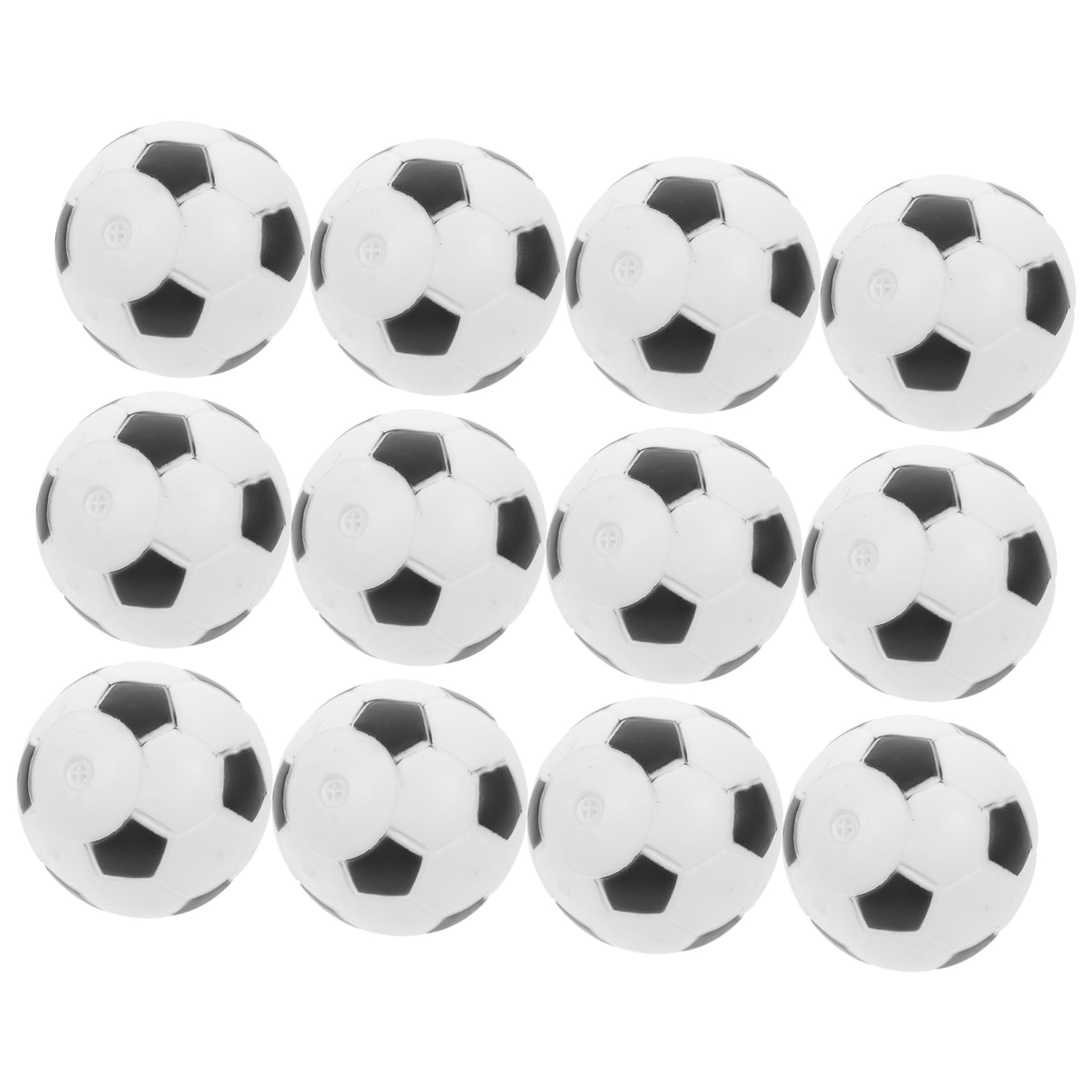 UPKOCH Lot De 4 Décorations Comestibles pour Gâteaux Danniversaire Motif Football pour Fête 12 Pièces X 4
