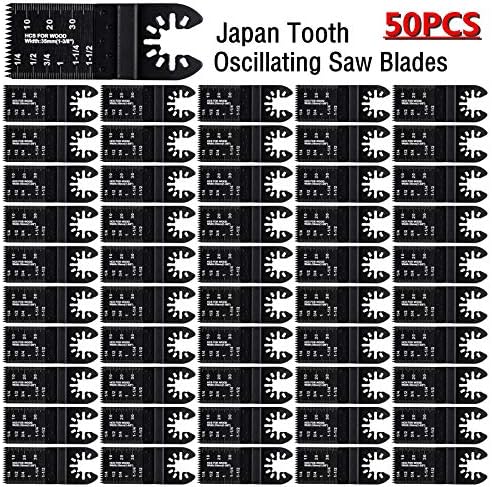 Litorange 5Pcs Oscillating Tool Blades, Titaniu Oscillating Ultitool - View #2