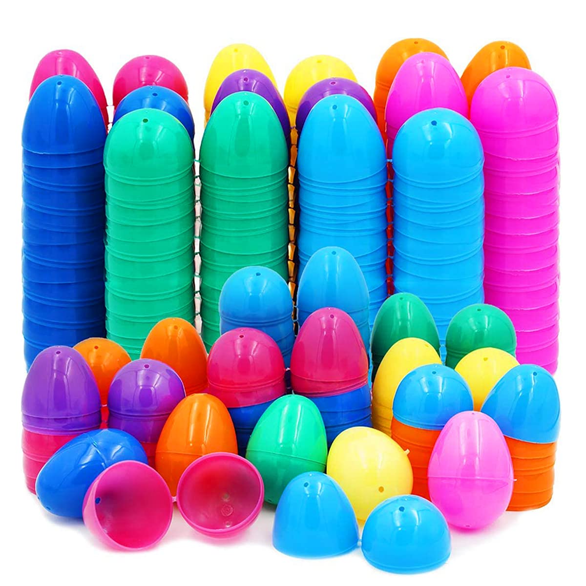 100 Piezas de Plástico para Pintar y Manualidades, Colores Variados, Adornos y Juguetes para Favores de Partido