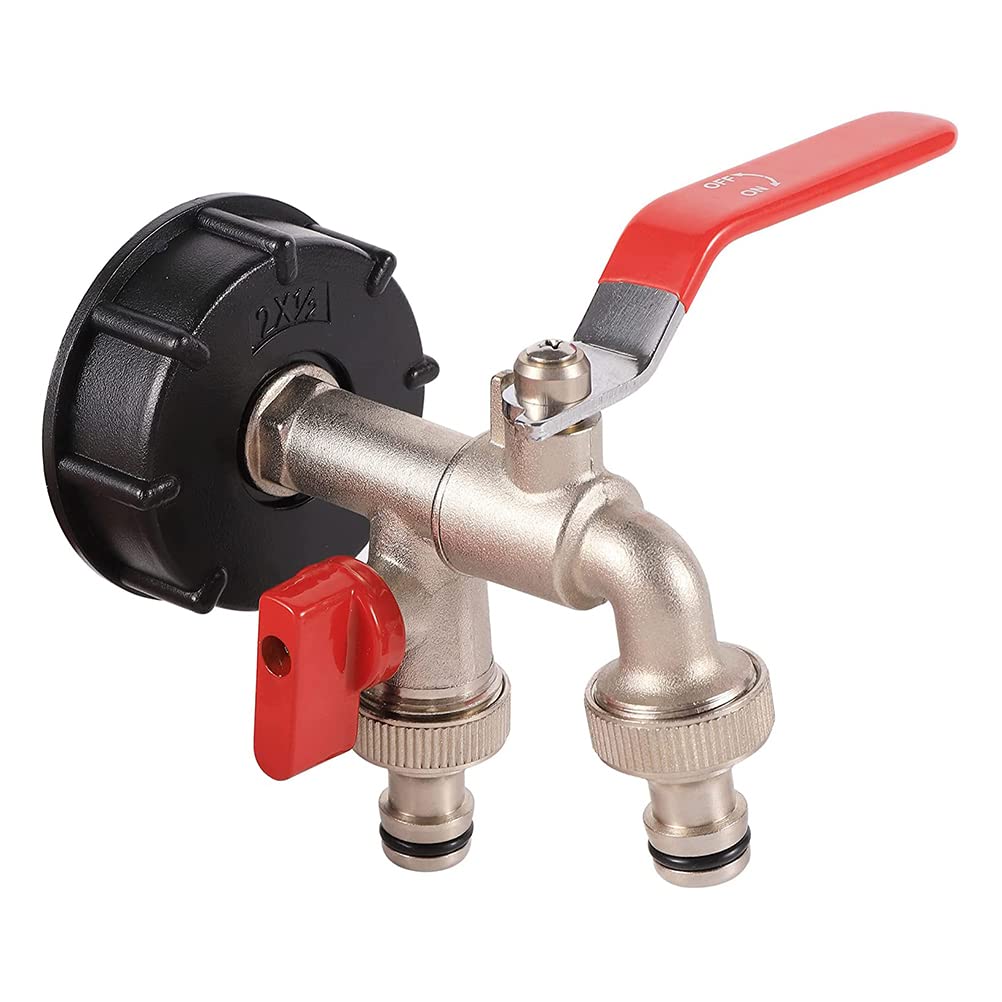 Adattatore IBC S60X6, Filettatura Grossa, Raccordi Per Valvola In Acciaio Inossidabile Filettatura Interna Da 34 Per Serbatoio Dacqua E Irrigazione Da Giardino 87355600