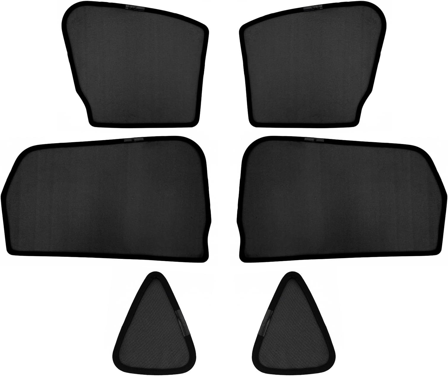 Mixsuper Custom Fit Sun Shade for 2017-2023 Mazda CX-5 CX5 Side Window Shade Magnet Mesh UV Rays Protection 6 Pack