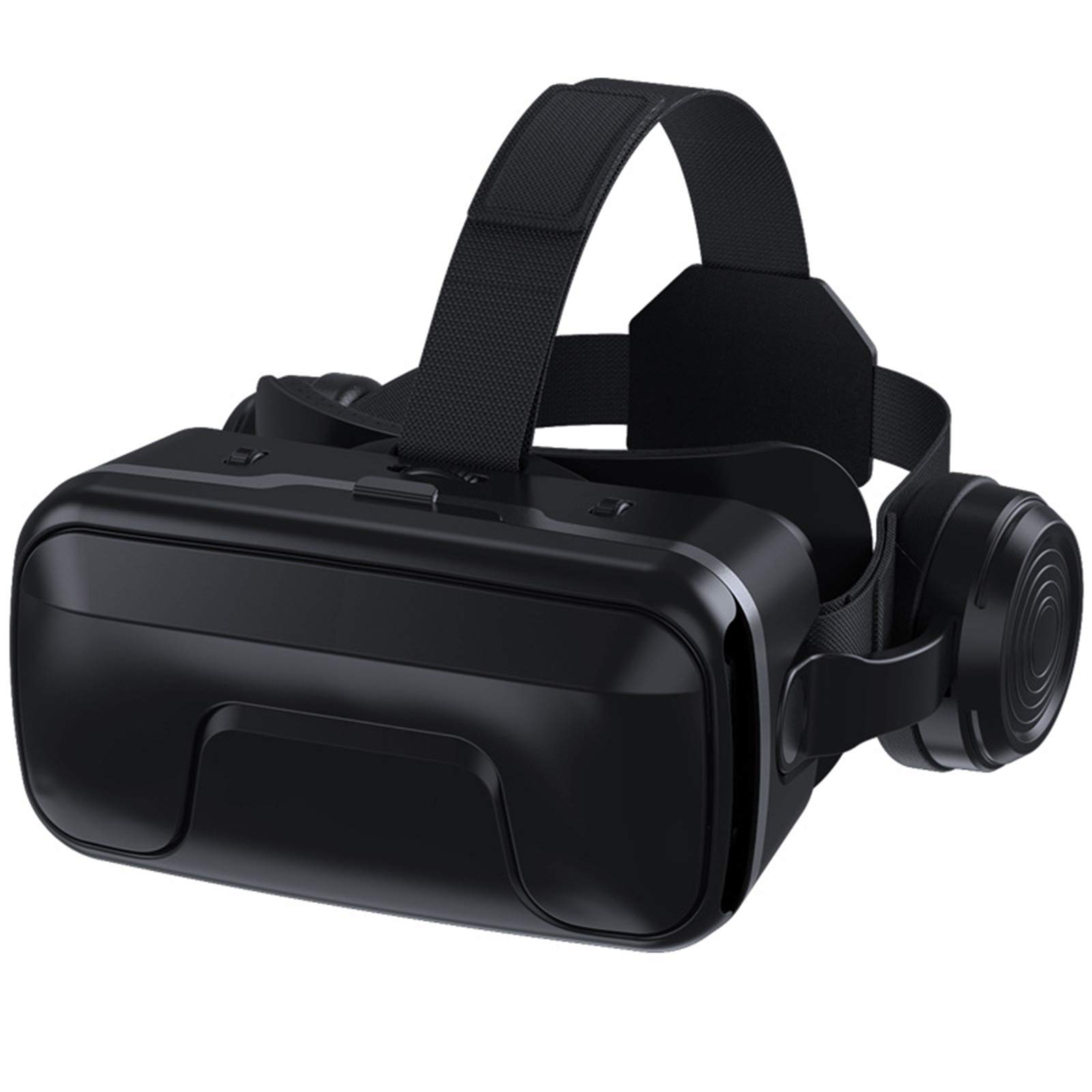 Lunettes VR 3D, VR Casque Réalité Virtuelle, Casque VR Smartphone pour Jeux et Films Compatibles avec iPhone, Samsung et Autres Smartphone (4.7 à 6.0 Pouces)
