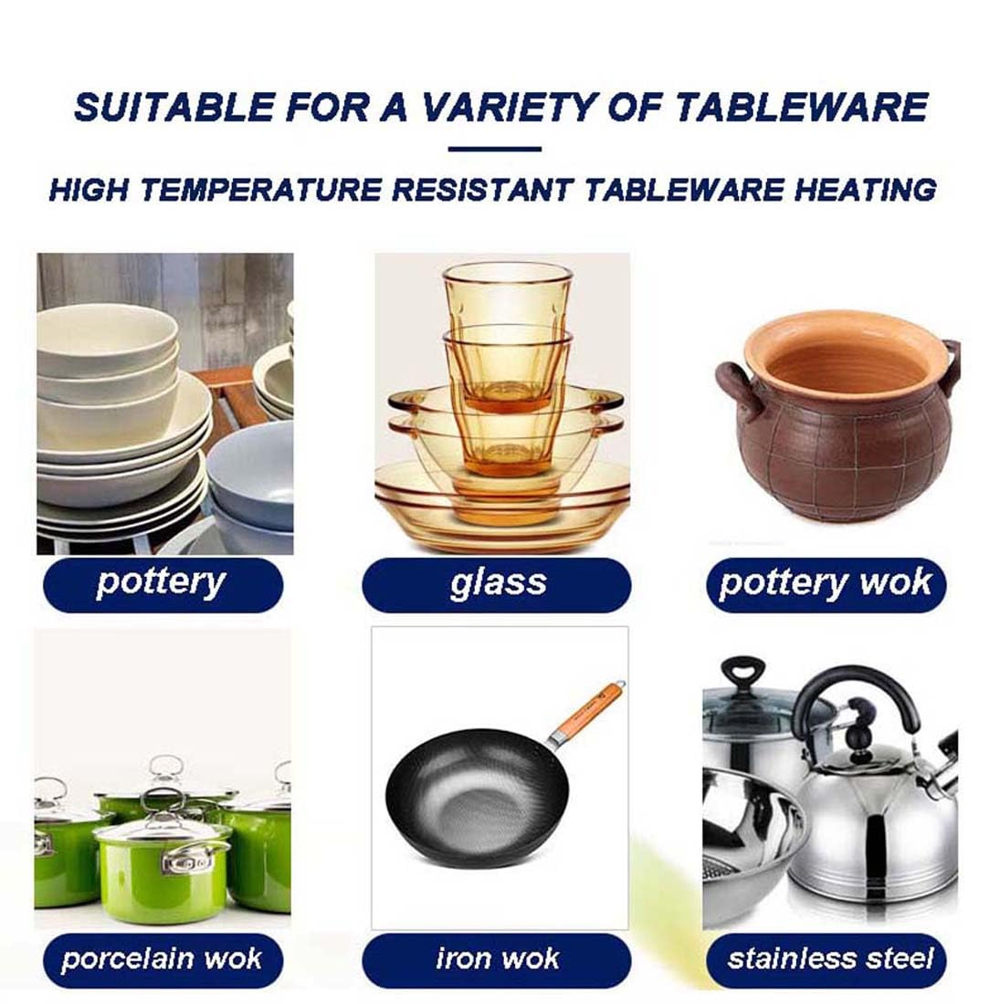 Chauffe-Plats Electrique, Assiette chauffante électrique, avec 2 Contrôle de la Température (65°C/120°C), Plateau Chauffant pour Aliments, pour Fêtes de Famille, Restaurant, Cuisine