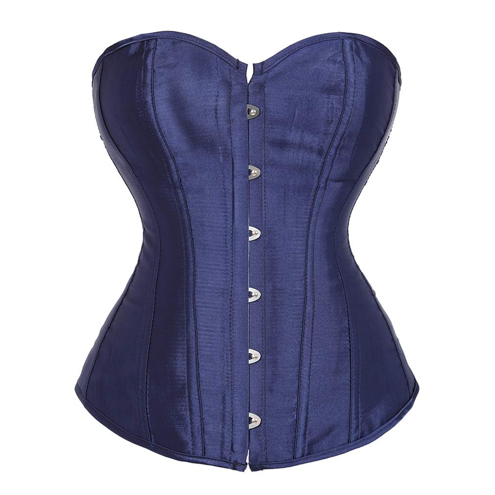 Gothic Halloween Lace up Corset Skirt Moulin Rouge Showgirl Clubwear-image-20