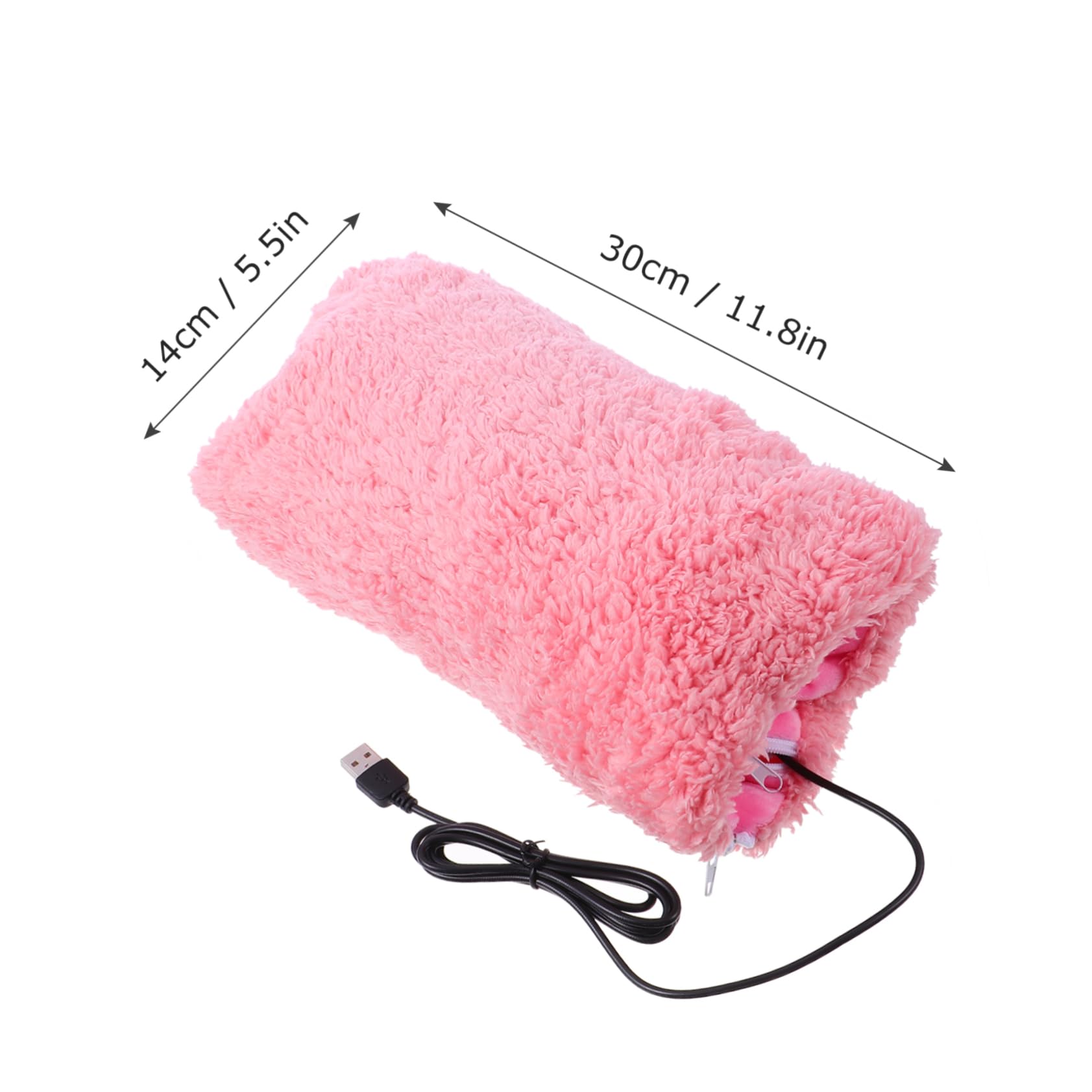 INOOMP 2pezzi Scaldamani Elettrico Usb Guanti Riscaldanti Per Ufficio e Studio Per Donne Comfort e Circolazione Inverno