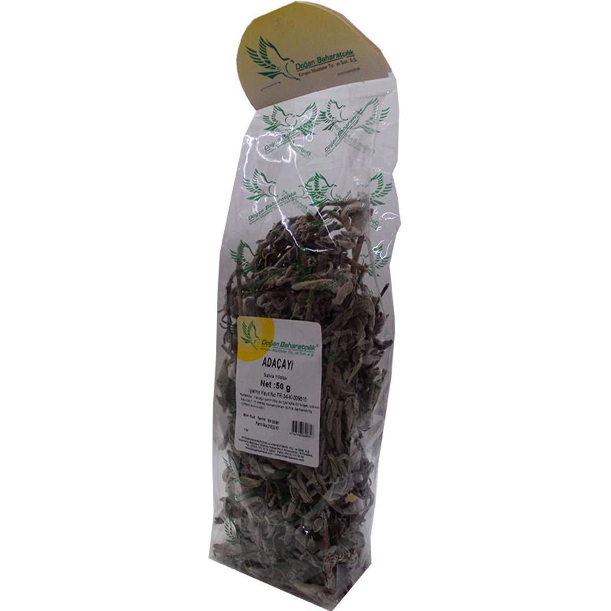 Doğan Adaçayı Yaprağı 50 Gr Paket