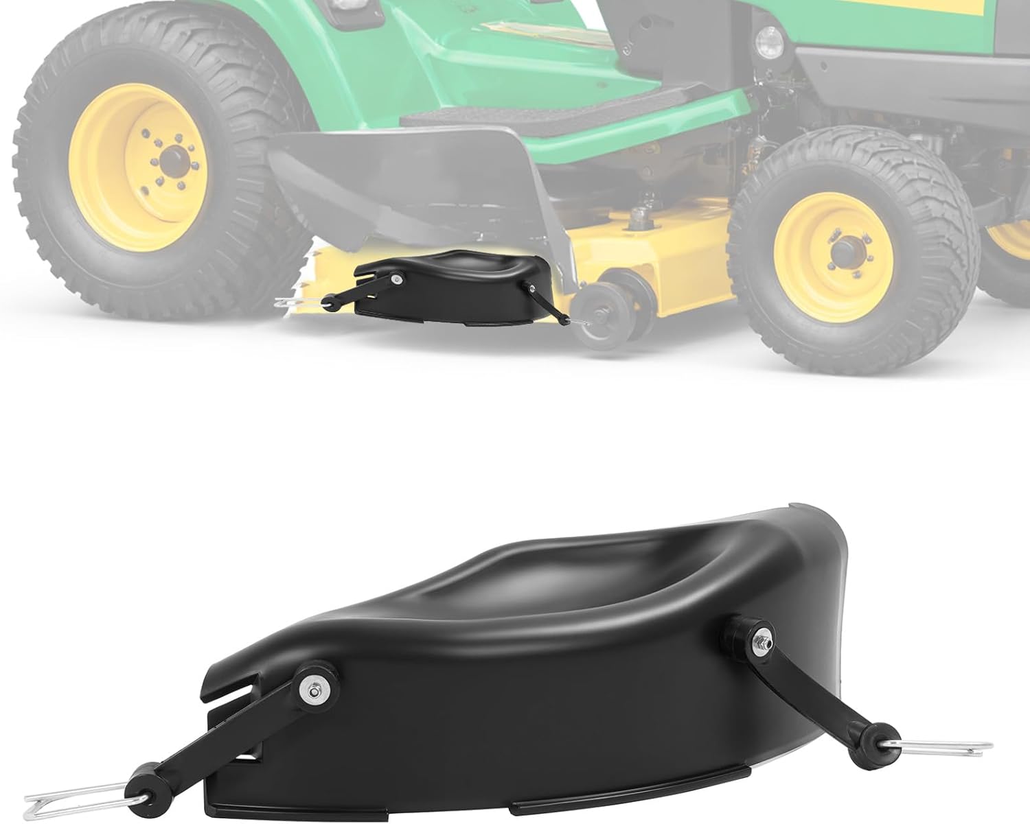 WUTIST Deck Mulch Kit Cover Compatible with John Deere 102 105 107 108 115 125 135 1442 1542 1542GS 1542HS 1642HS 1642HV 1742GS 1742HS 1742PR Replacement for GY00115 1PCS