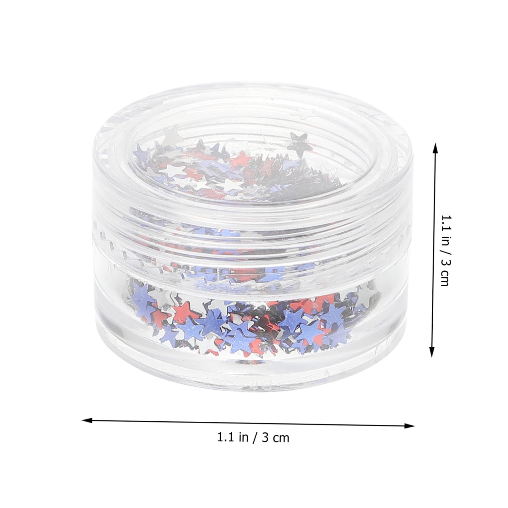 VALICLUD Decorazioni Per Unghie Glitterate Brillantini Colori Per Nail Manicure Te