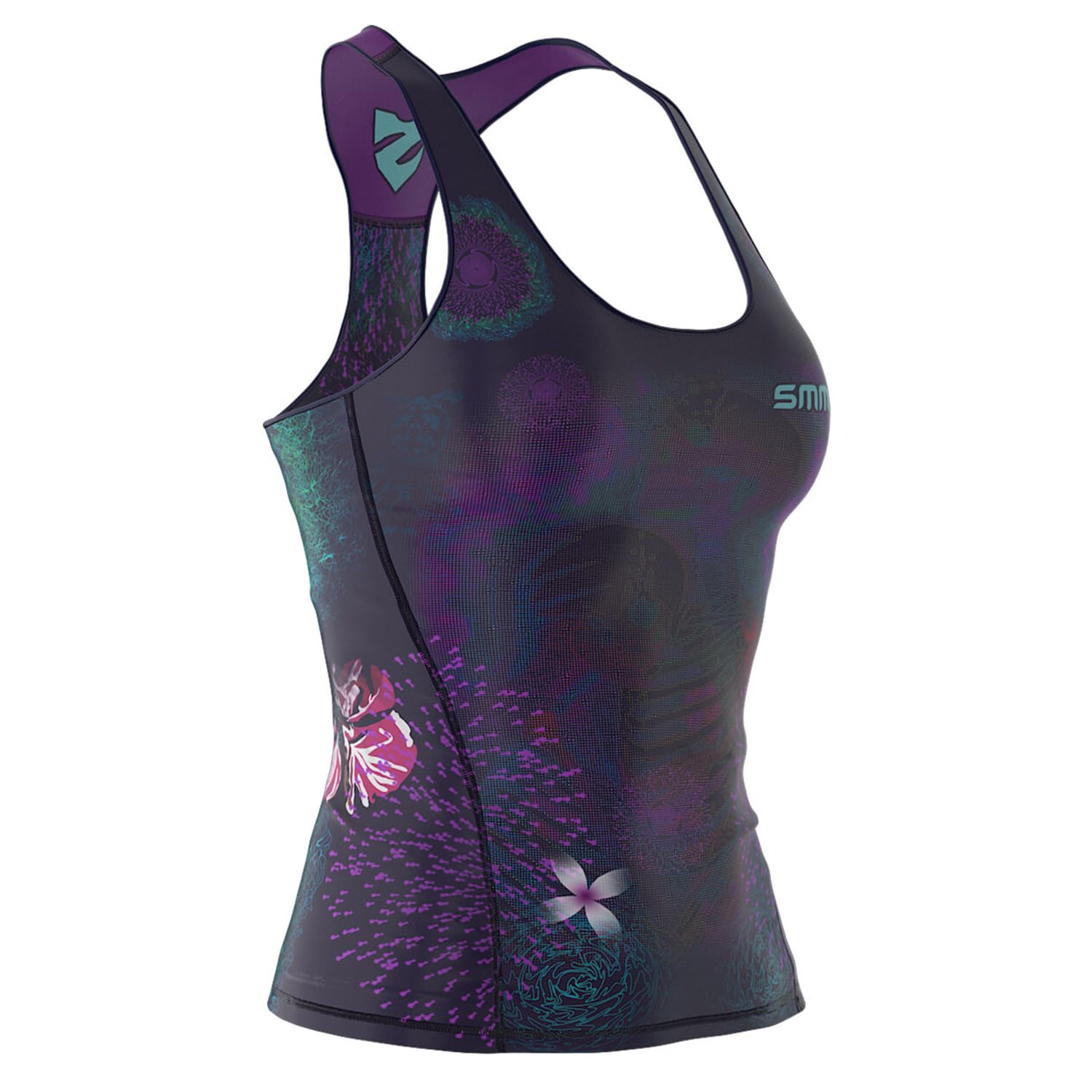 SMMASH Steampunk Sport Top Tank para Mujer, Camiseta de Tirantes Deportivas, Camiseta sin Manga para Fitness, Yoga, Formación, Material Transpirable y Antibacteriano — view 44
