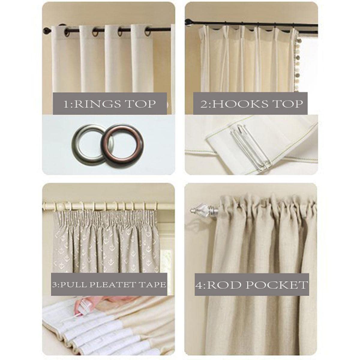 Blanc Broderie Tulle Fenêtre Rideaux pour Salon Géométrie Sheer Rideaux pour Chambre Voile Rideau Rideaux Aveugle Fini-Blanc,W400xL250cm 1pc,Ruban pour Crochets