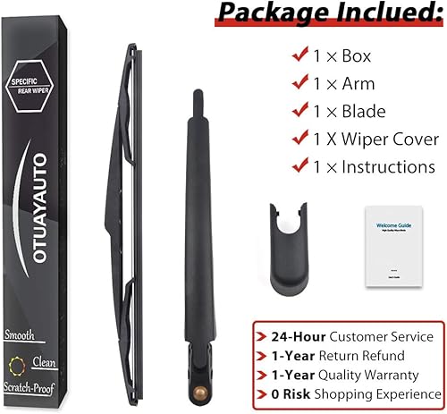 Miniatura 5 de OTUAYAUTO - Limpiaparabrisas trasero para Ford