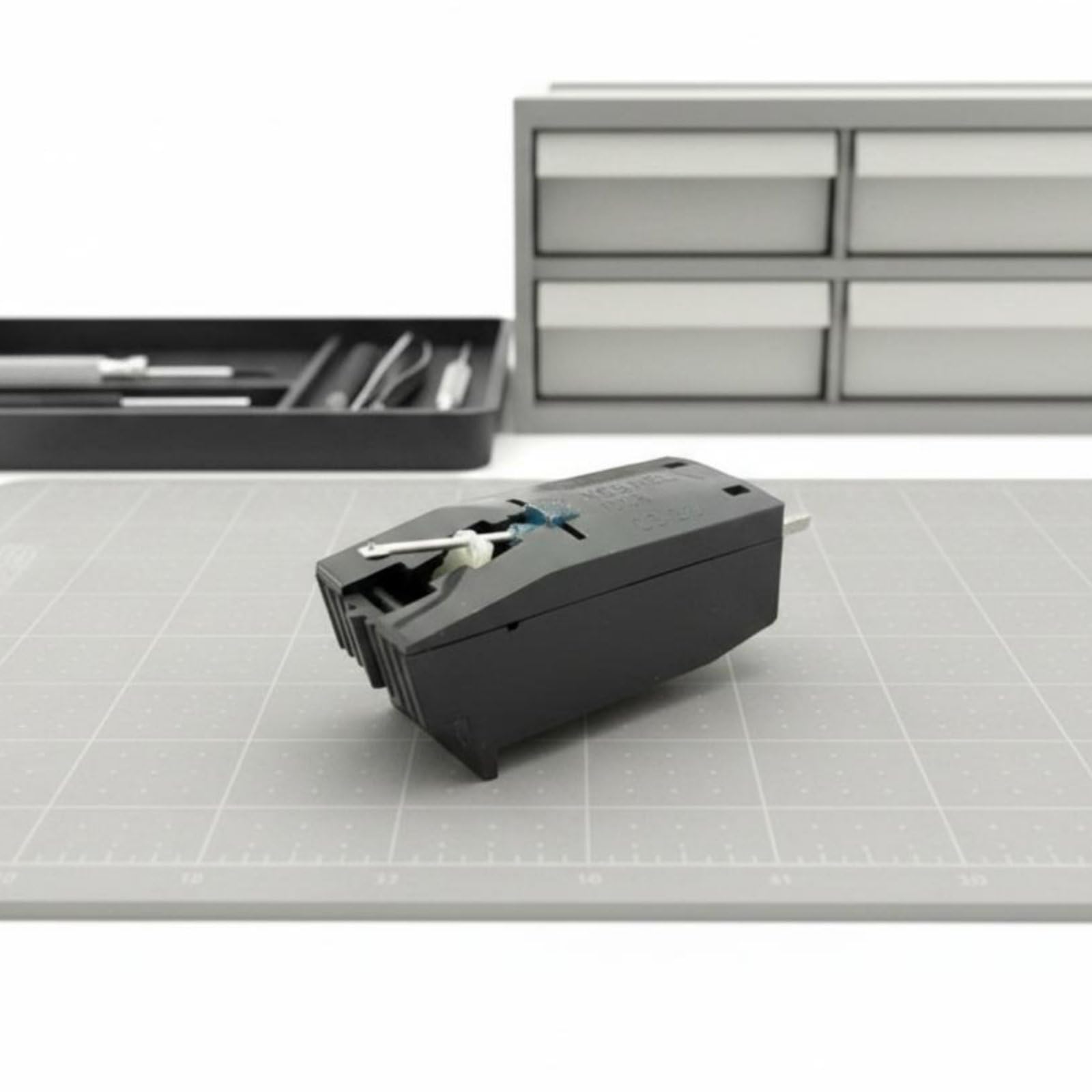 Puntina in Diamante Compatibilità Universale Testina con Puntina Bassa Usura Accessorio Audio per Giradischi, Ascolto di Vinili