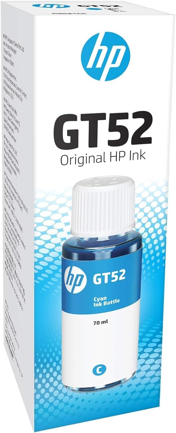 GT52 Ink Bottle (Cyan)